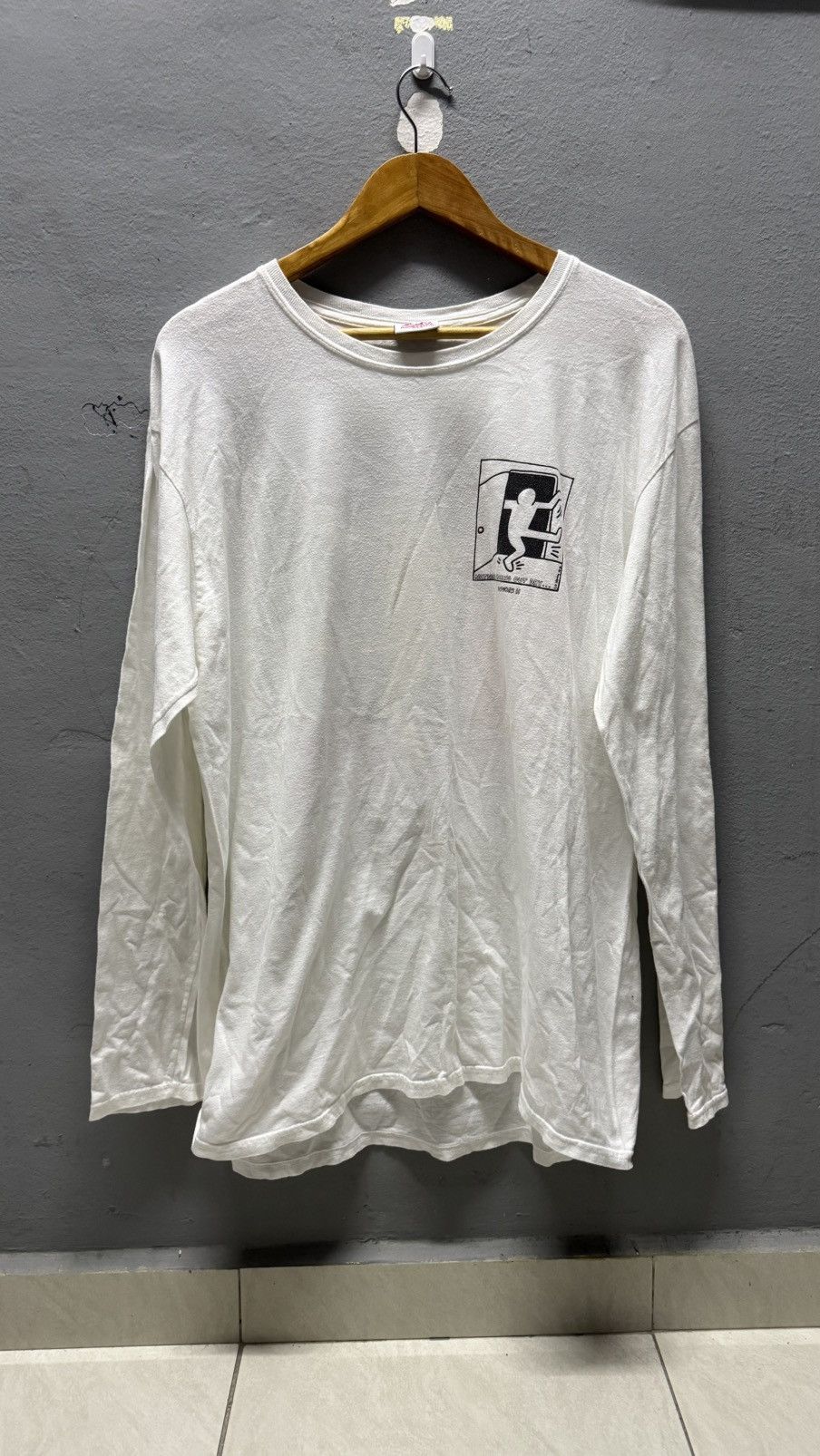 Keith Haring × Vintage Vintage LS Keith Haring 88 Size US XL / EU 56 / 4 - 7 Thumbnail