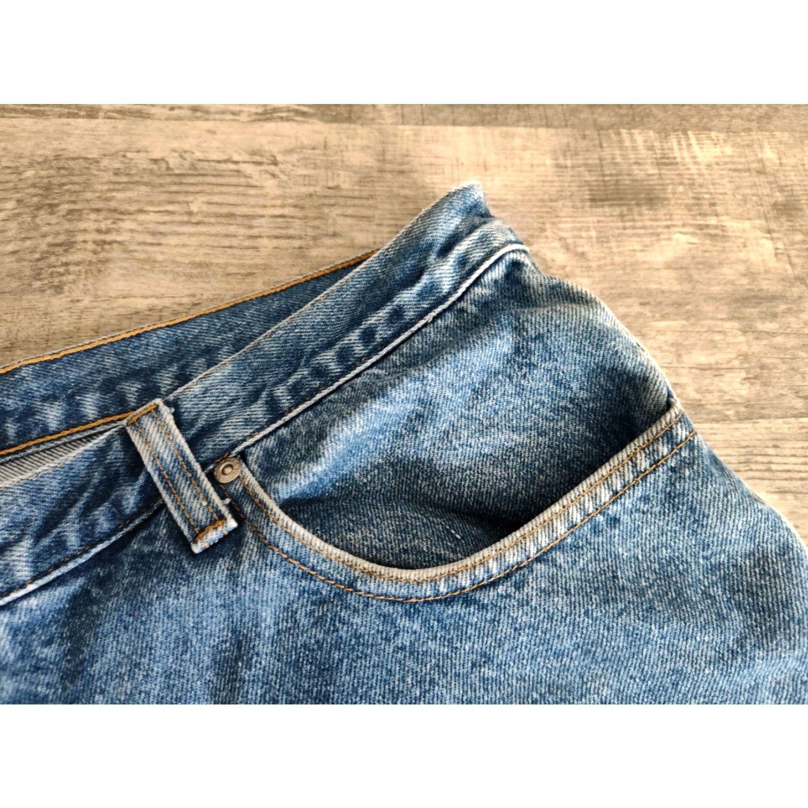 Tommy Hilfiger VINTAGE Tommy Hilfiger Jeans Straight Leg 90s Denim Size 38 Blue Hip Hop Urban Mens Size US 38 / EU 54 - 3 Thumbnail