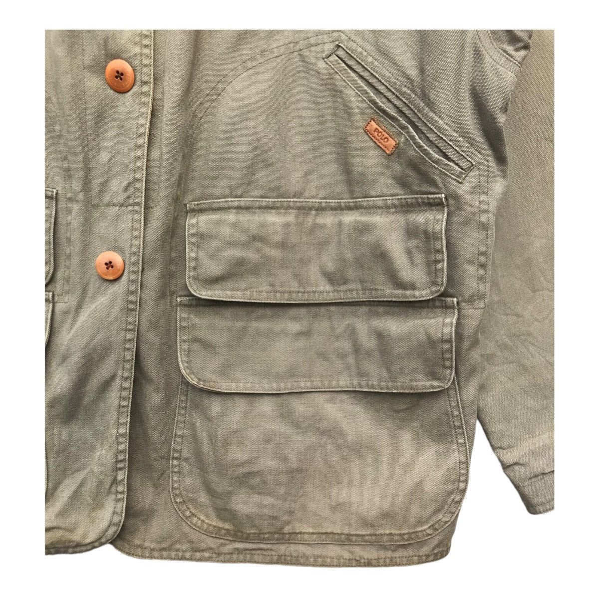 Polo Ralph Lauren Vintage Polo Ralph Lauren Riversible Field Coat Heavy Jacket Size US L / EU 52-54 / 3 - 14 Thumbnail
