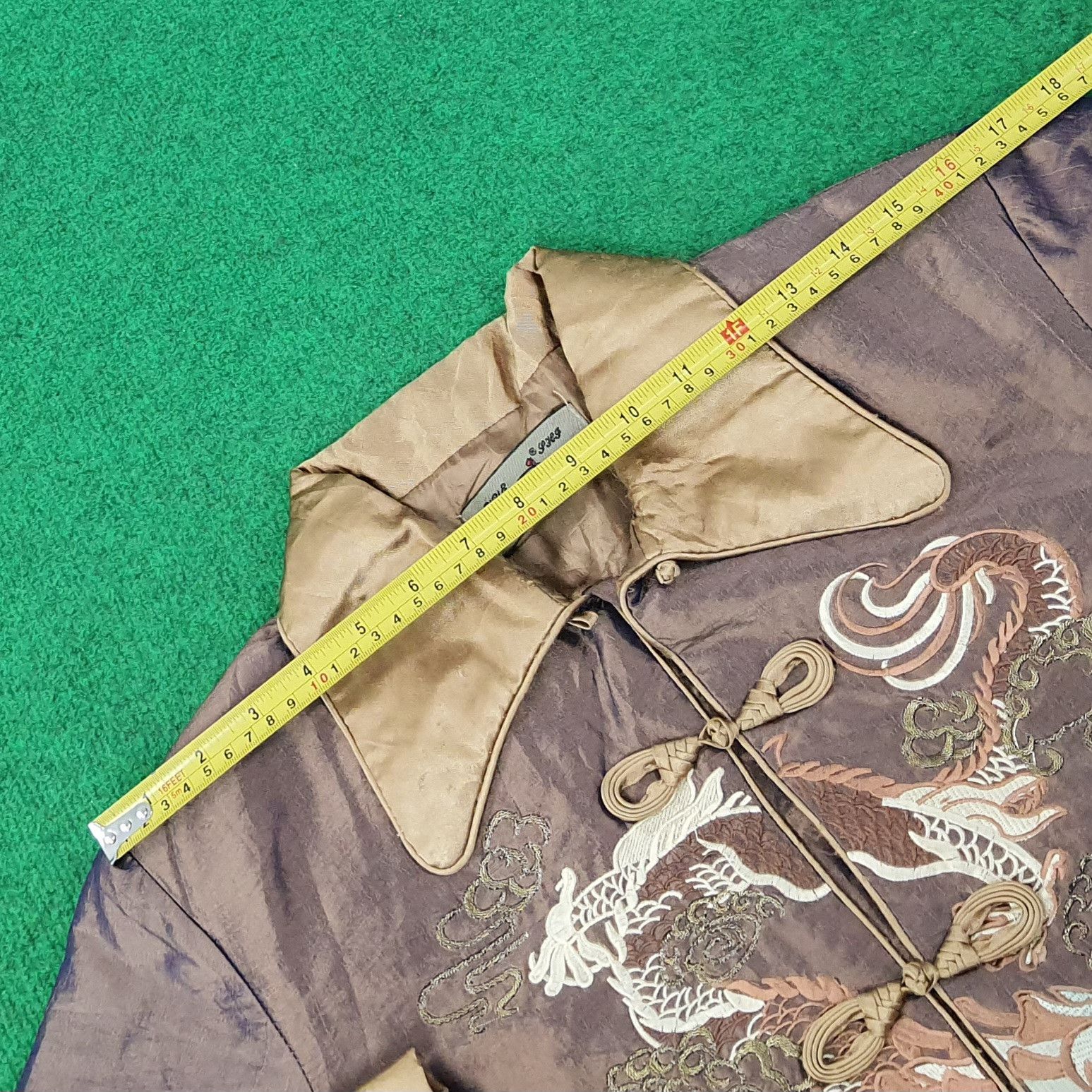 Vintage Vintage Dragon Embroidery Tang suit Traditional C254N21 Size US S / EU 44-46 / 1 - 8 Thumbnail