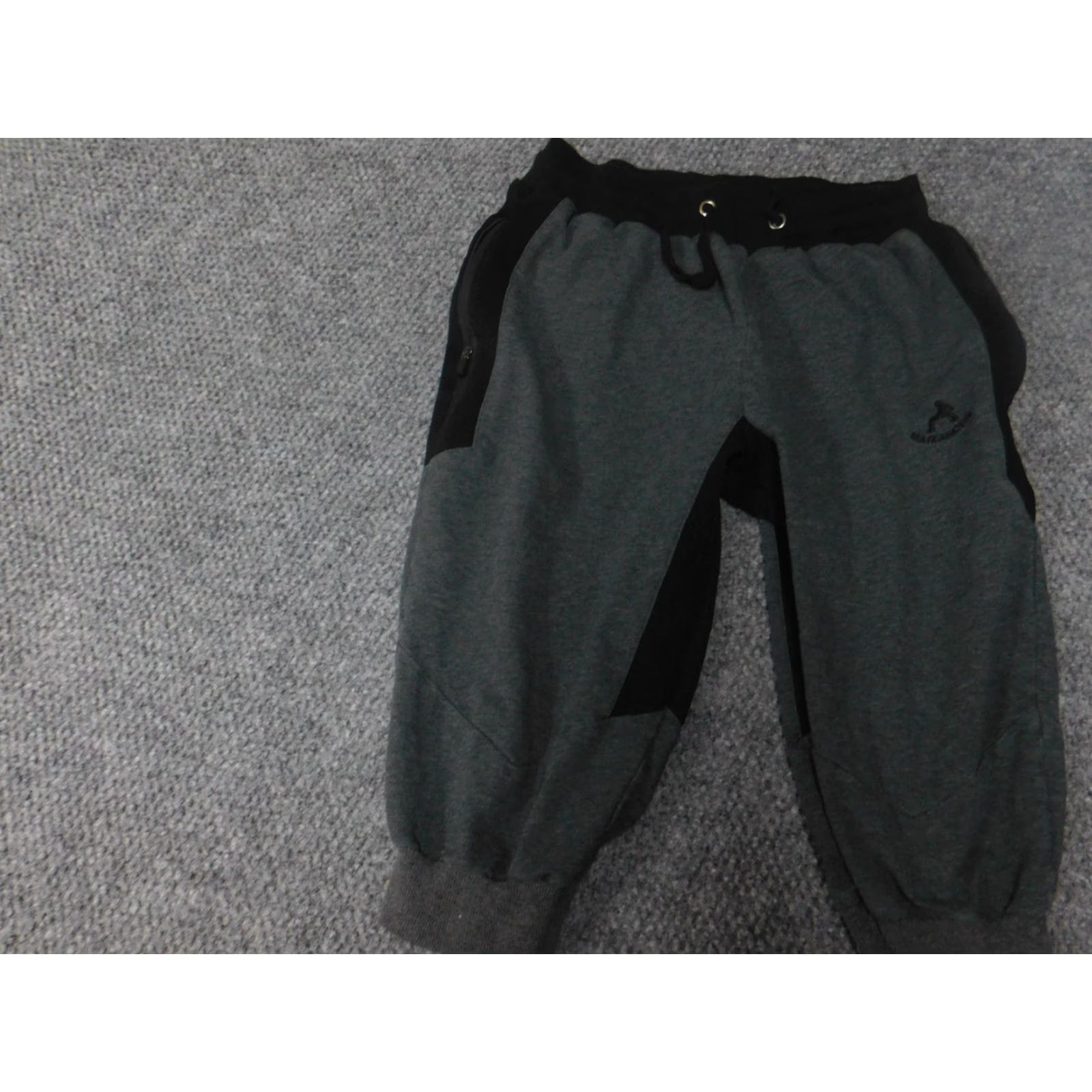 Vintage Maikanong Mens Pants M Gray Straight Knit Cotton Regular 15in Inseam Pockets Sweatpants Modern Vintage No Size US 26 / EU 42 - 3 Thumbnail