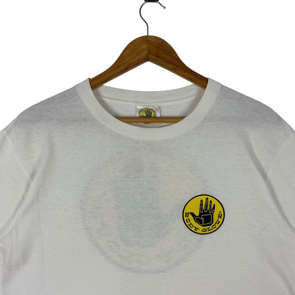 Body Glove × Vintage Vintage 90s BODY GLOVE Big logo back hit print surf tee Size US M / EU 48-50 / 2 - 3 Thumbnail