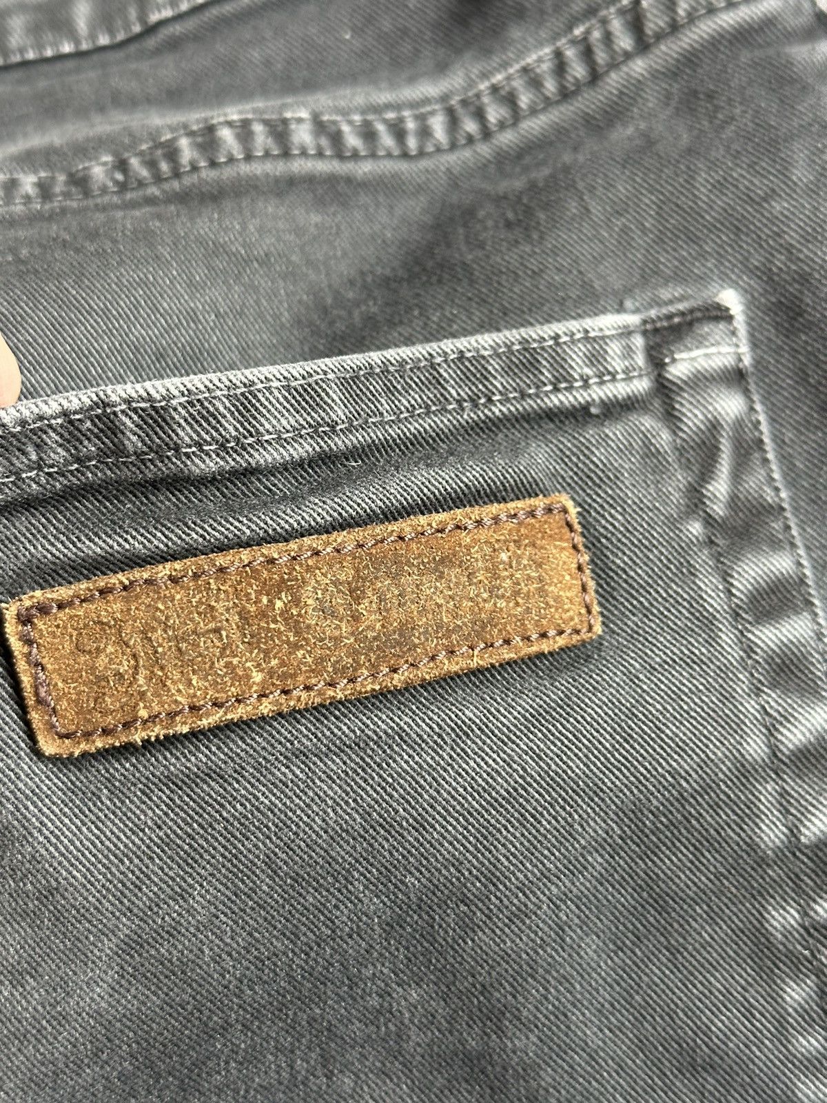 Roberto Cavalli Just Cavalli Dark Gray Slim Jeans Size 33 Size US 33 - 5 Thumbnail
