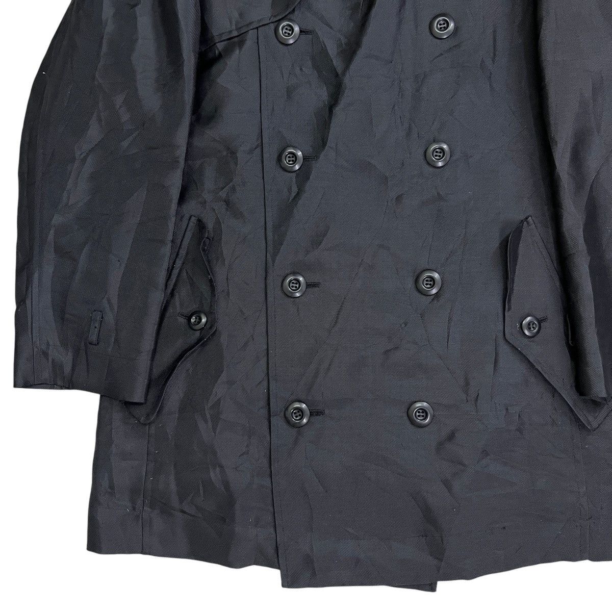 🔥 1997 ISSEY MIYAKE MEN DOUBLE BREASTED COAT MADE IN JAPAN