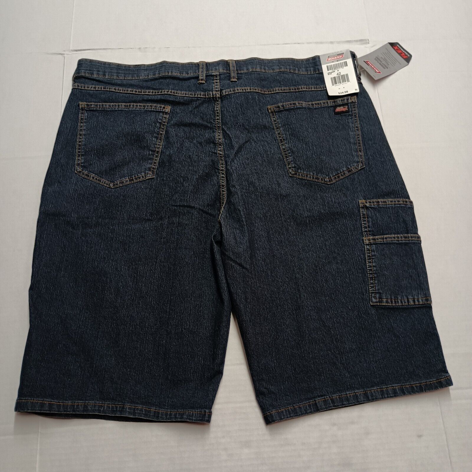 Dickies Dickies 13" Flex Denim Shorts Regular Fit Men's Size 42 Blue Size US 42 / EU 58 - 3 Thumbnail