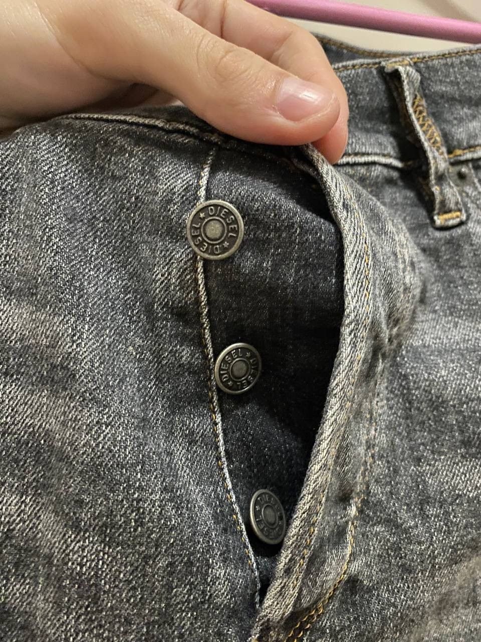 Diesel × Vintage DIESEL WASHED Distressed Denim Jeans Size US 32 / EU 48 - 7 Thumbnail