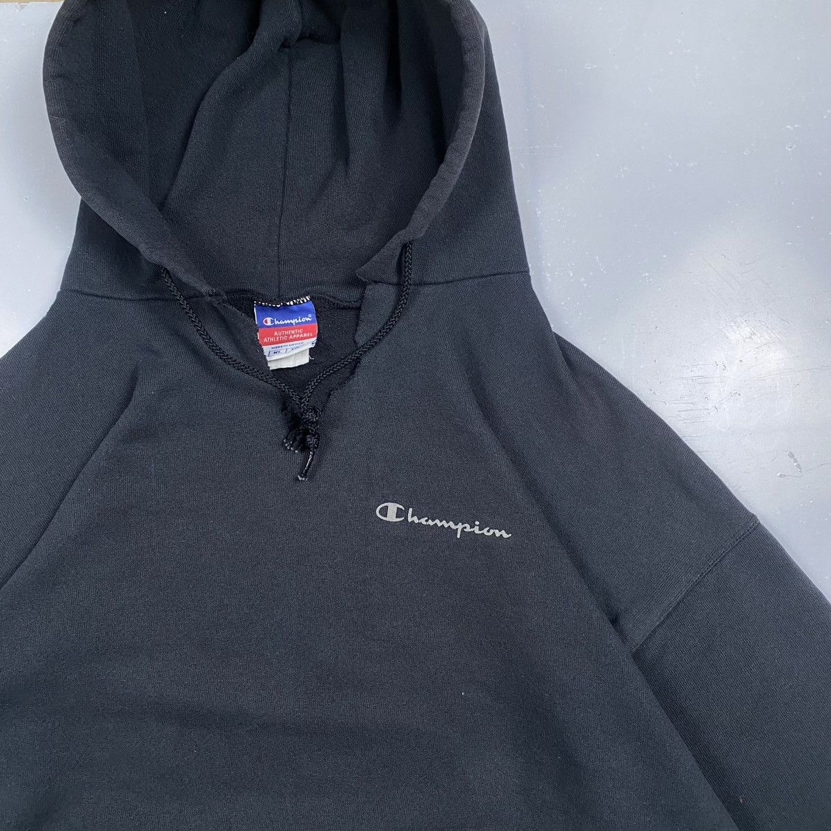 Champion × Vintage Vintage y2k Champion Script Pullover Size US XL / EU 56 / 4 - 2 Thumbnail