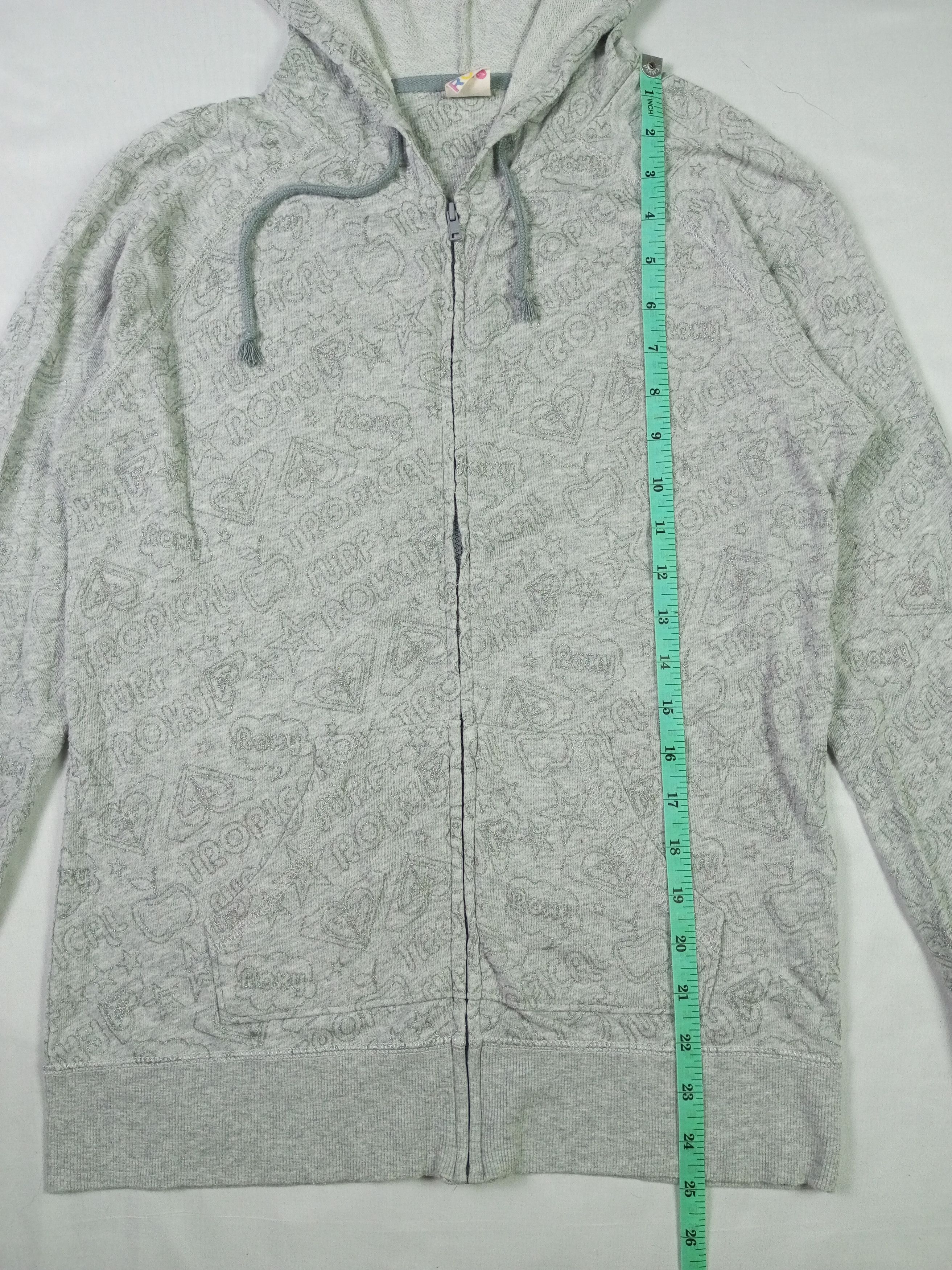 Quicksilver Y2k Roxy Zip Hoodie Surf Style Size US L / EU 52-54 / 3 - 6 Thumbnail