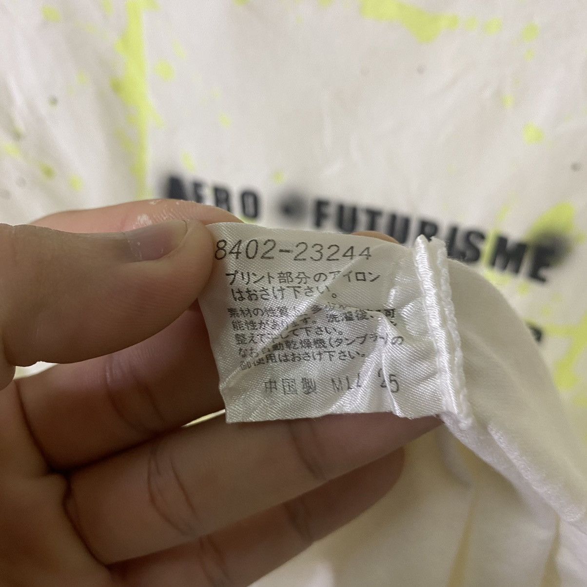 Japanese Brand Nationality + Name Grosbec Seditionaries Poem Cyber Punk Tee Size US M / EU 48-50 / 2 - 4 Thumbnail