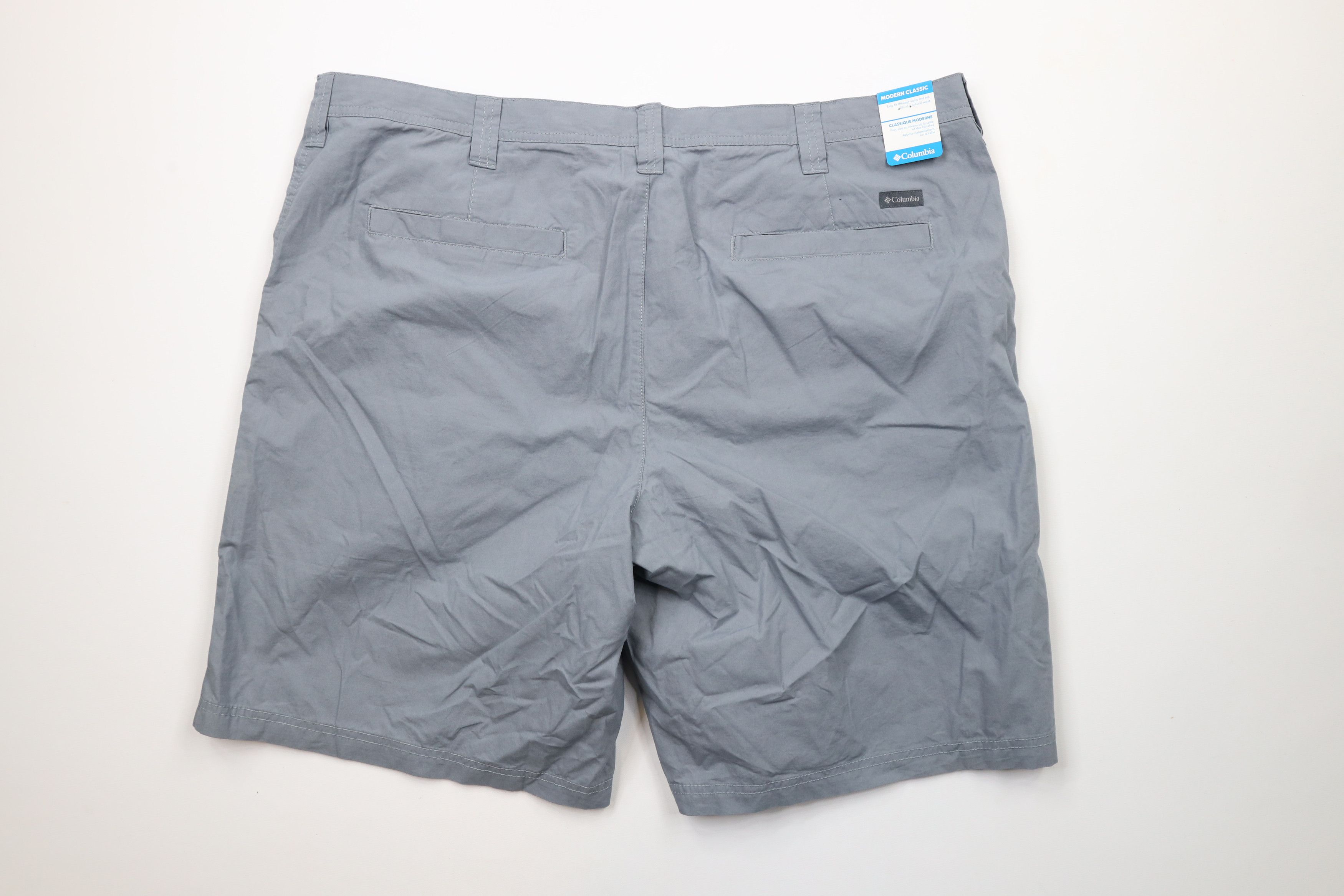 Columbia × Vintage Deadstock Columbia Outdoor Hiking Trail Shorts Gray Cotton Size US 42 / EU 58 - 7 Thumbnail