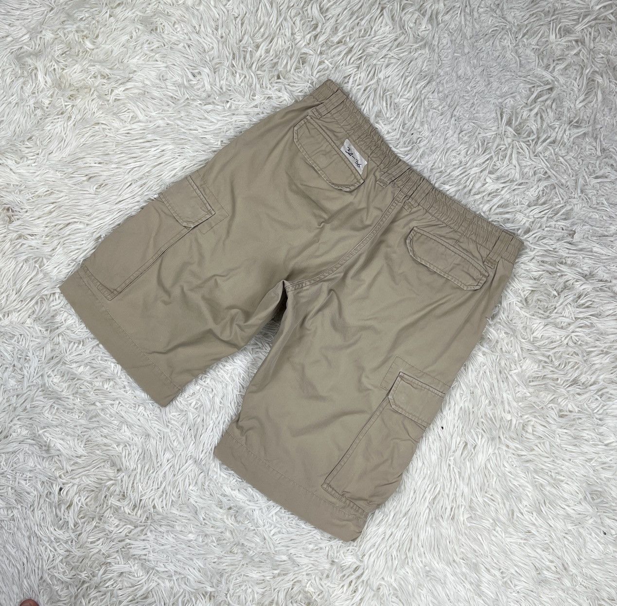 Chaps Chaps Denim Cargo Short Pants Size US 35 - 4 Thumbnail