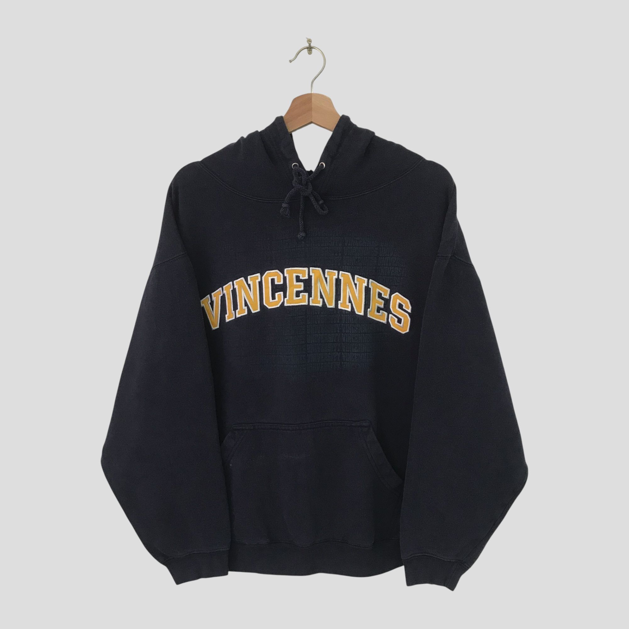 Vintage Vintage 90's Vincennes University Blue Sweater - 333 Size US XL / EU 56 / 4 - 3 Thumbnail