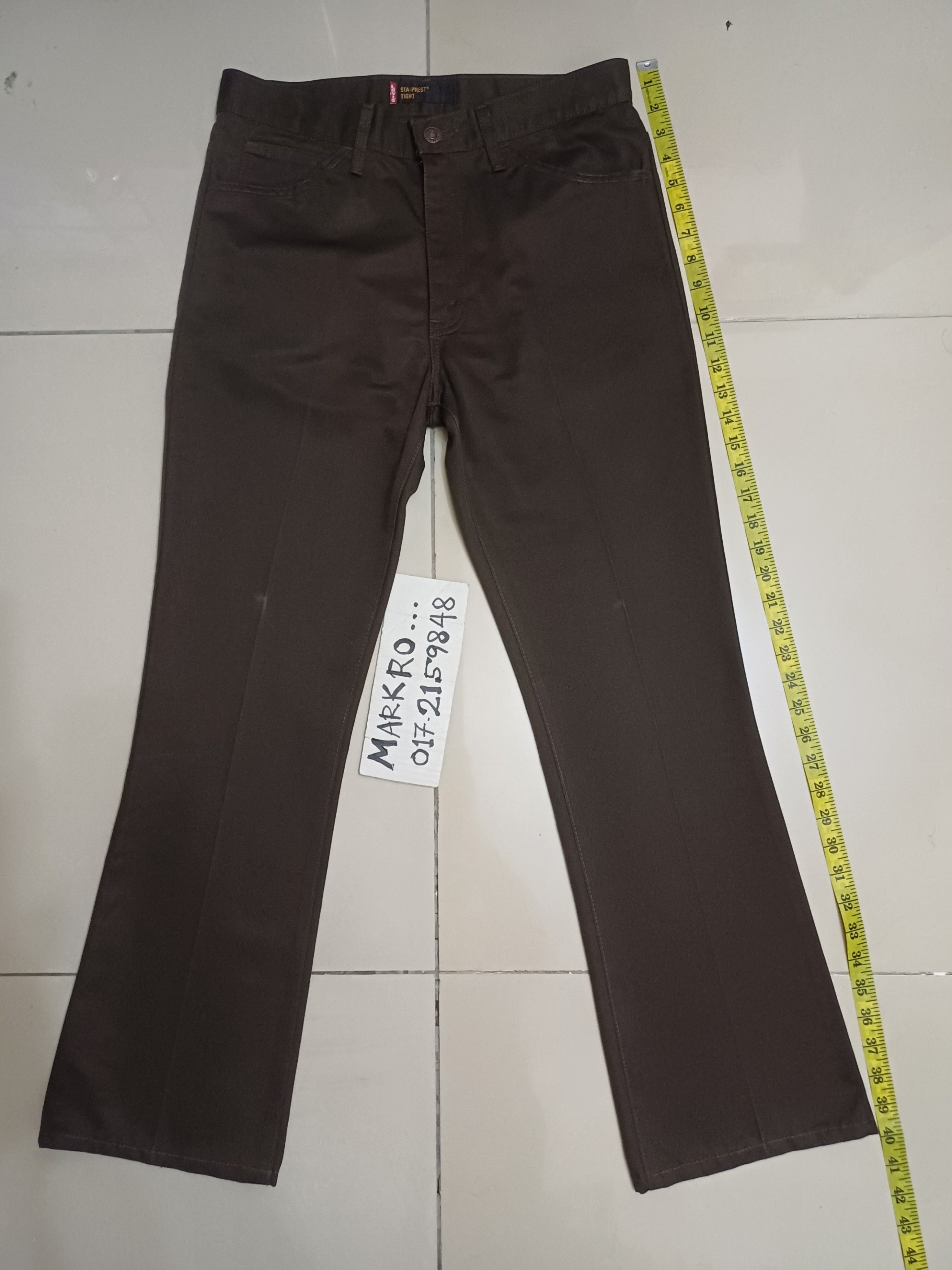 Levi's Nice flared Levis sta prest denim Pants Size US 33 - 1 Thumbnail