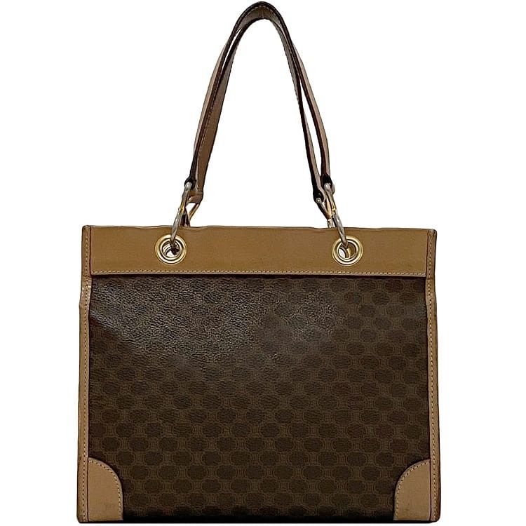 Celine CELINE Handbag Brown Pvc Size ONE SIZE - 1 Thumbnail