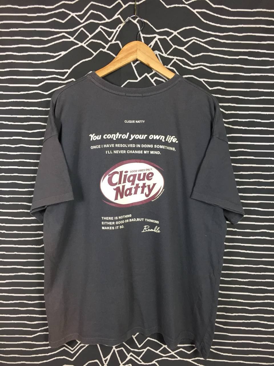Vintage Clique Natty Good Vibes Only Tee Size US L / EU 52-54 / 3 - 2 Thumbnail
