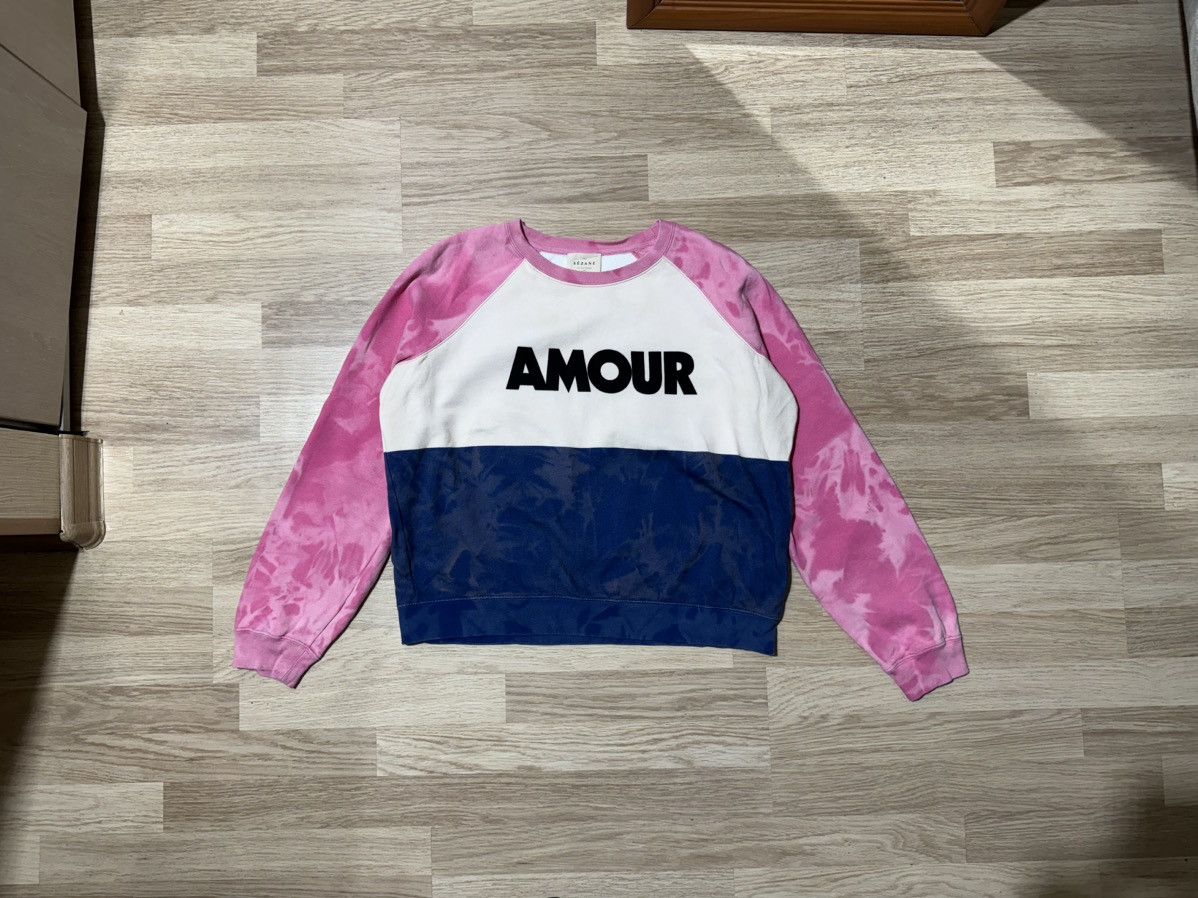 Designer × Sezane Sezane amour sweatshirt Size M / US 6-8 / IT 42-44 - 1 Thumbnail