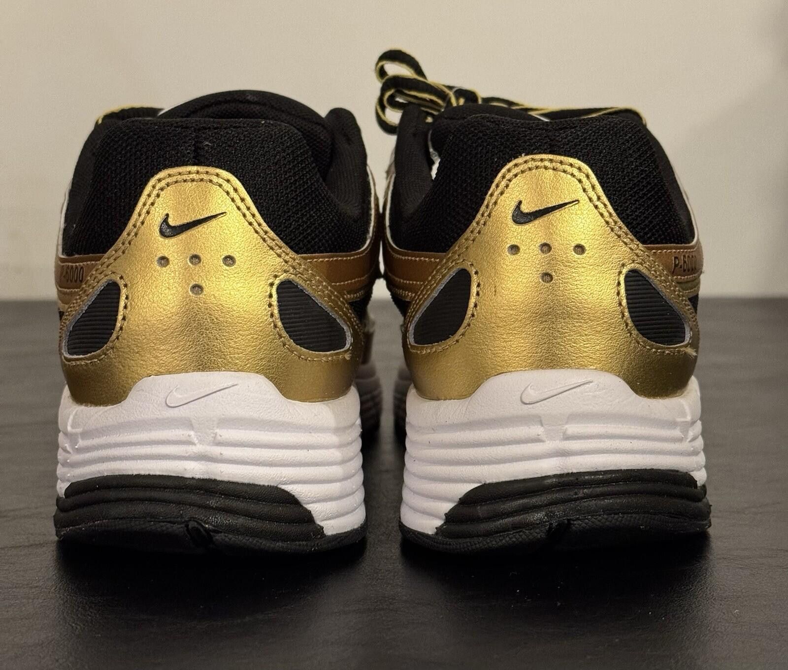 Nike Nike P-6000 Shoes Metallic Gold Black HQ3030-700 Men's 10 Size US 9 / EU 42 - 4 Thumbnail