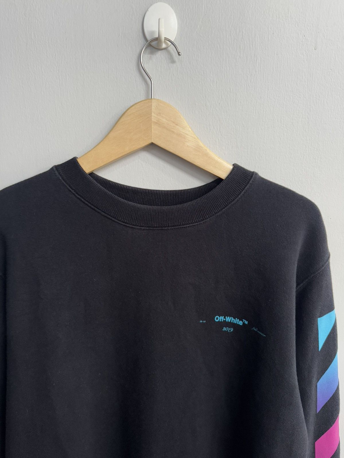 Off-White OFF WHITE MULTICOLOR GRADIENT ARROWS SWEATSHIRT Size US M / EU 48-50 / 2 - 5 Thumbnail