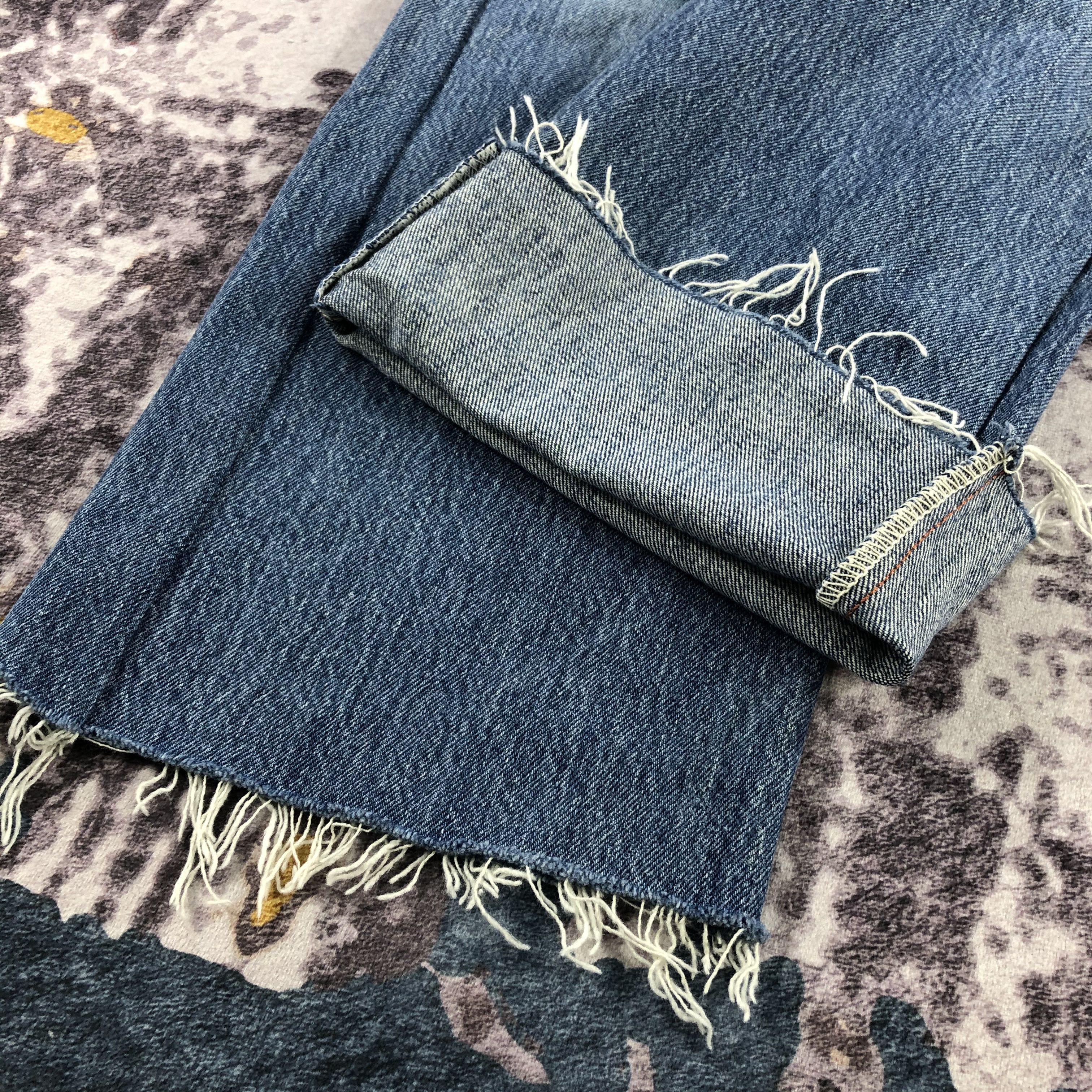 Levi's Vintage 90s Blue Wash Levis 501 Jeans-JM2183 Size US 30 / EU 46 - 10 Thumbnail