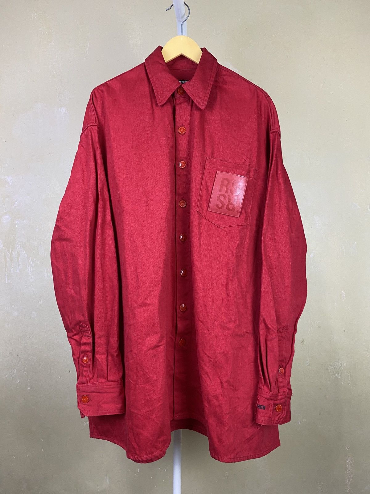 Raf Simons Limited Edition Raf Simons Wing Shya Oversized Denim Shirt Size US M / EU 48-50 / 2 - 1 Thumbnail