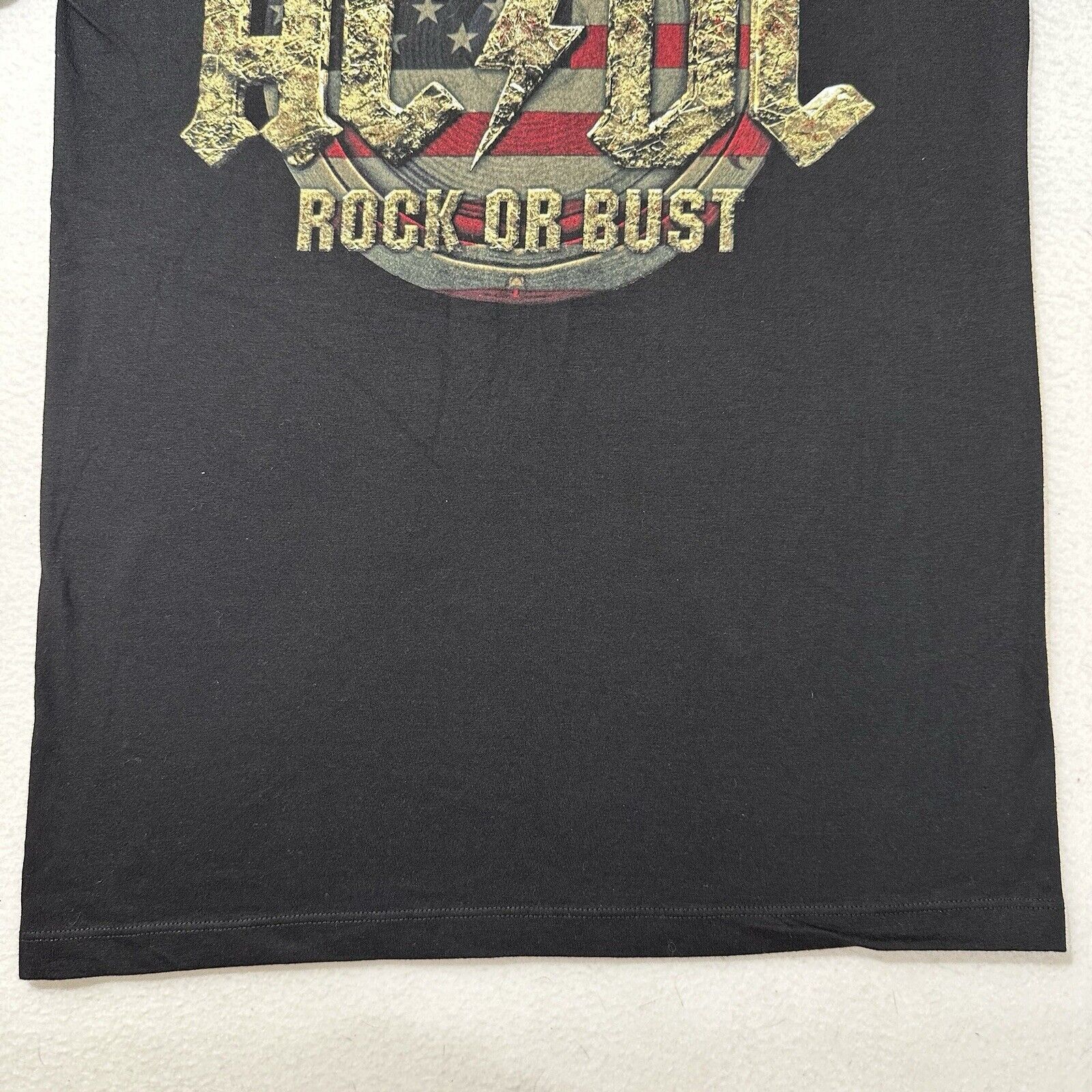 Alstyle ACDC Small Rock Or Bust America 2016 Tour Graphic T Shirt Size US S / EU 44-46 / 1 - 8 Thumbnail