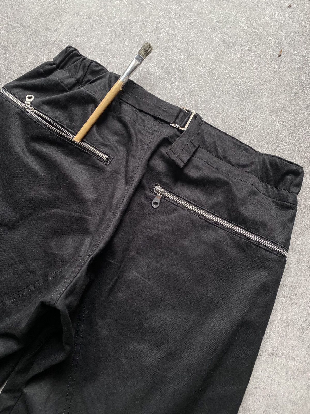 Yohji Yamamoto SS05 YOHJI YAMAMOTO Y’s MULTI ZIPPER BAGGY PANTS Size US 32 / EU 48 - 7 Thumbnail