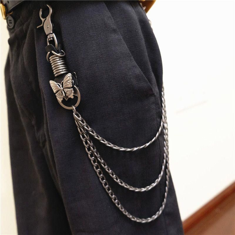 Jewelry Chain Wallet Chain Skull Keychain Size ONE SIZE - 4 Thumbnail