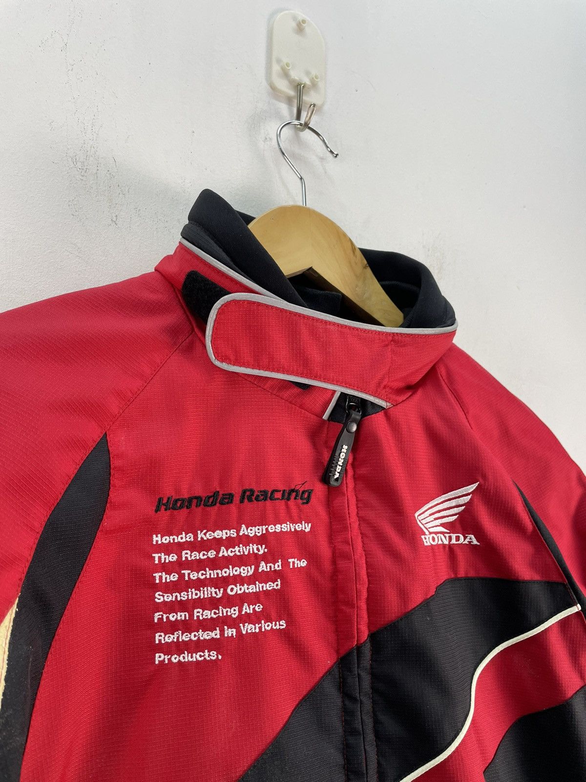 Honda Vintage Honda Racing Motorcyle Rider Jacket Size L Size US L / EU 52-54 / 3 - 9 Thumbnail