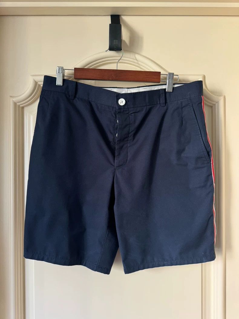 Thom Browne Thom browne RWB webbing shorts on both sides of Tibetan gre Size US 30 / EU 46 - 2 Thumbnail