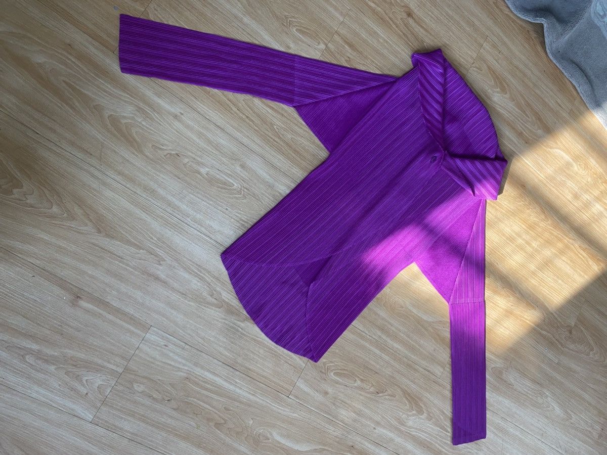 Pleats Please Issey Miyake 🔥OG🔥Pleats please issey miyake cardigan one button Size ONE SIZE - 13 Thumbnail