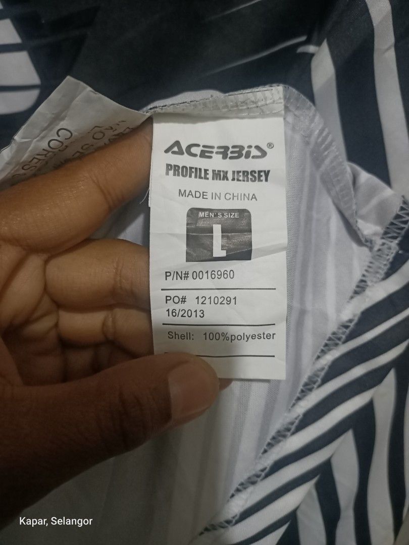 Other Acerbis profile jersey x mx jersey Size US L / EU 52-54 / 3 - 8 Thumbnail