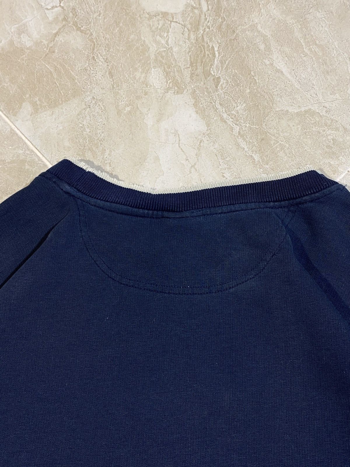 Nike Vintage 00s Nike y2k distressed swoosh oversized sweatshirt Size US XXL / EU 58 / 5 - 5 Thumbnail