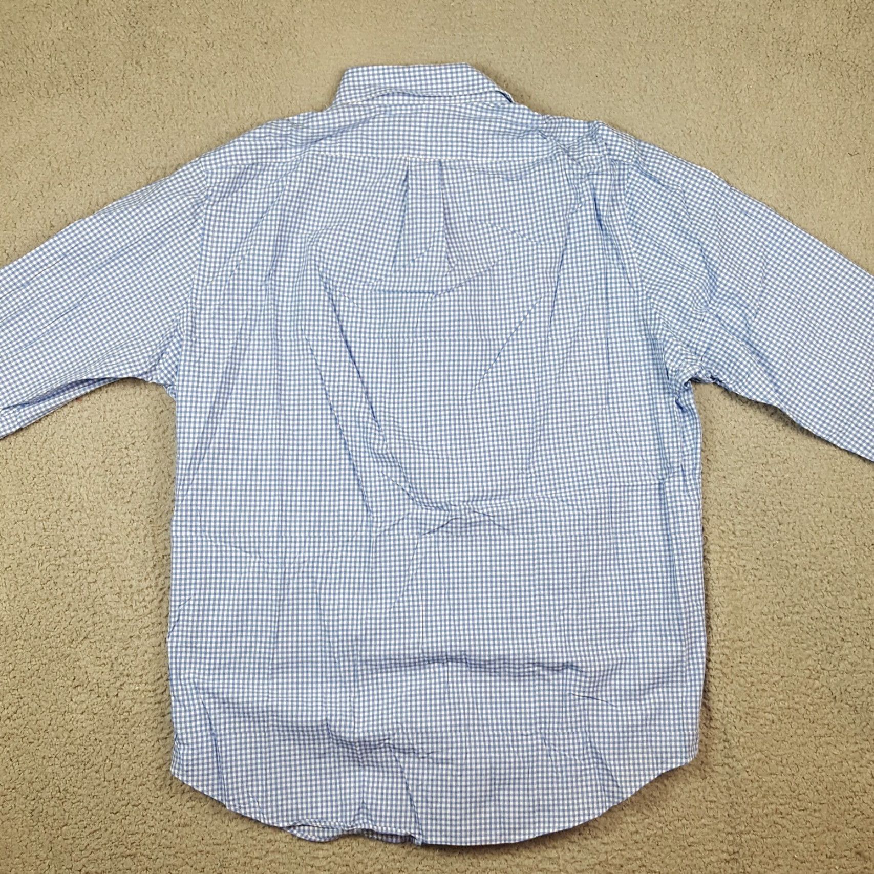 Ralph Lauren VINTAGE Ralph Lauren Men’s Button-Down Shirt XL Blue Plaid Collared Gingham 90s Workwear Casual Dress Size US XL / EU 56 / 4 - 5 Thumbnail