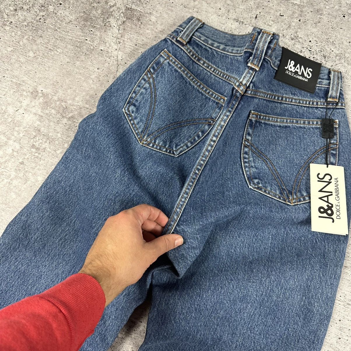 Dolce & Gabbana NWT J&ans Dolce Gabbana Denim Jeans Pants Size US 32 / EU 48 - 16 Thumbnail
