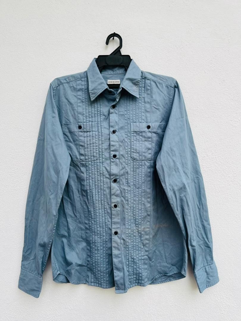 Dries Van Noten × Vintage Vintage Dries Van Noten Designer Fashion Style Shirt Size US M / EU 48-50 / 2 - 1 Thumbnail