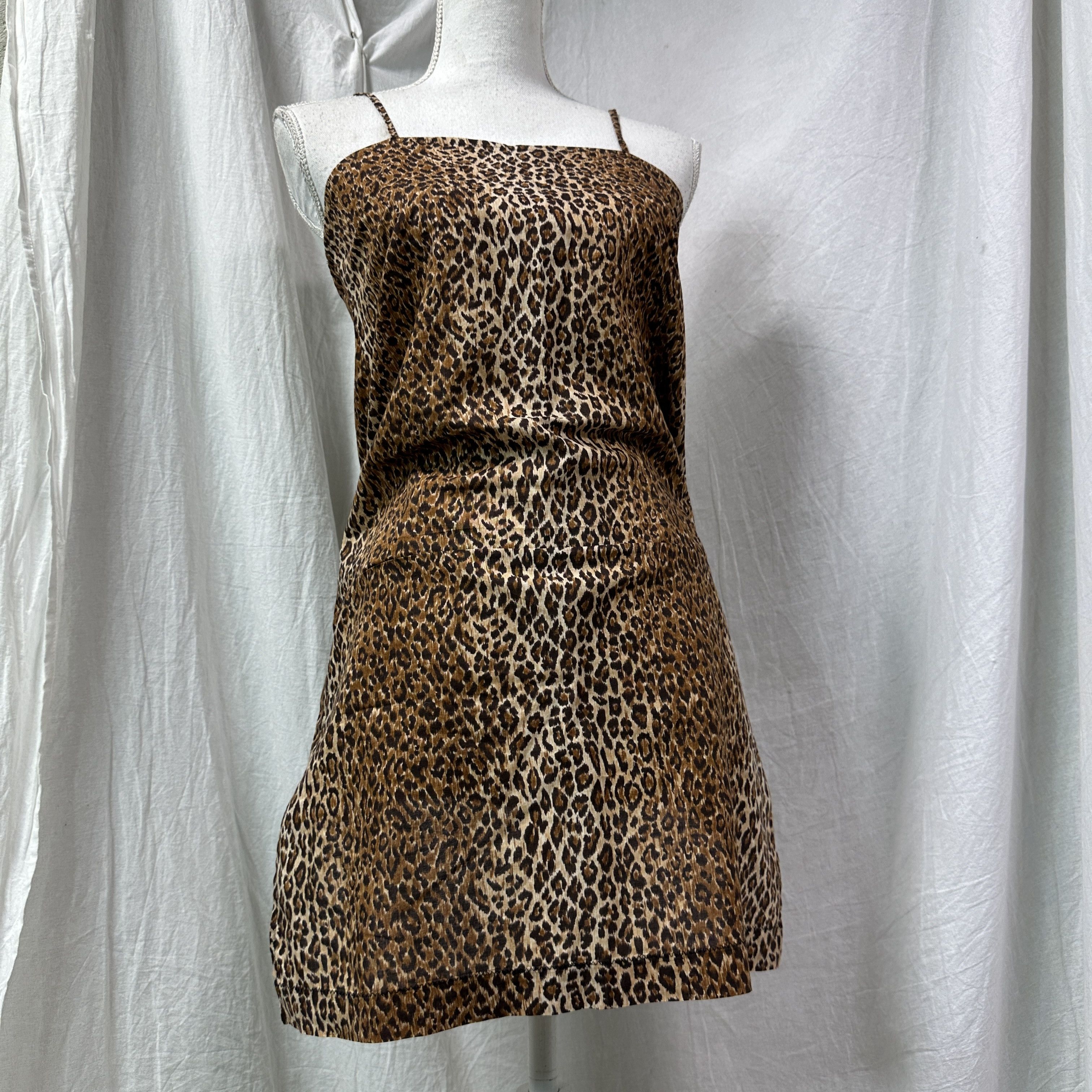Dolce & Gabbana Vintage Avant Garde Dolce & Gabbana Cheetah Print Dress Y2K Size S / US 4 / IT 40 - 1 Thumbnail