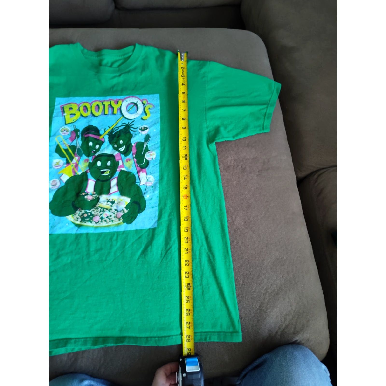 Vintage VINTAGE WWE SHIRT Men XL/XXL Green Graphic Tee WWE Logo 2010s Wrestling Mens Large Graphic Tee Size US XL / EU 56 / 4 - 7 Thumbnail