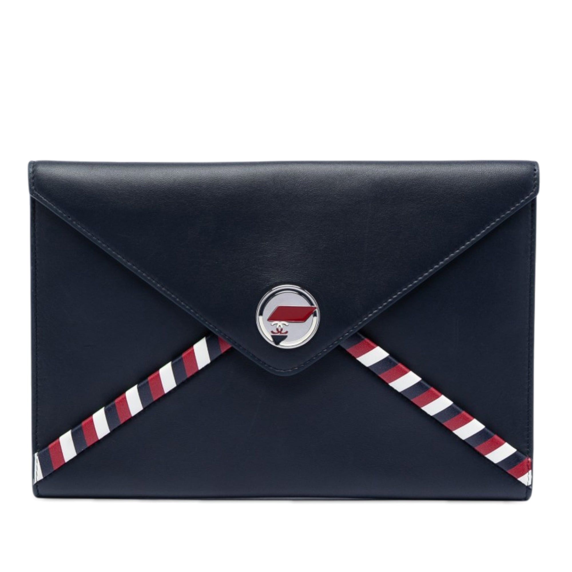 Chanel Lambskin Airlines Envelope Clutch Size ONE SIZE - 1 Thumbnail