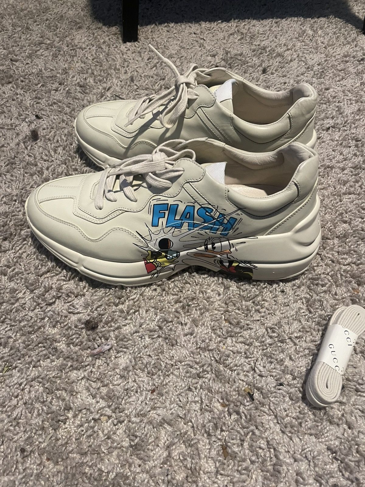 Gucci Disney X Gucci Rhyton ‘Donald Duck’ Size US 7.5 / EU 40-41 - 3 Thumbnail