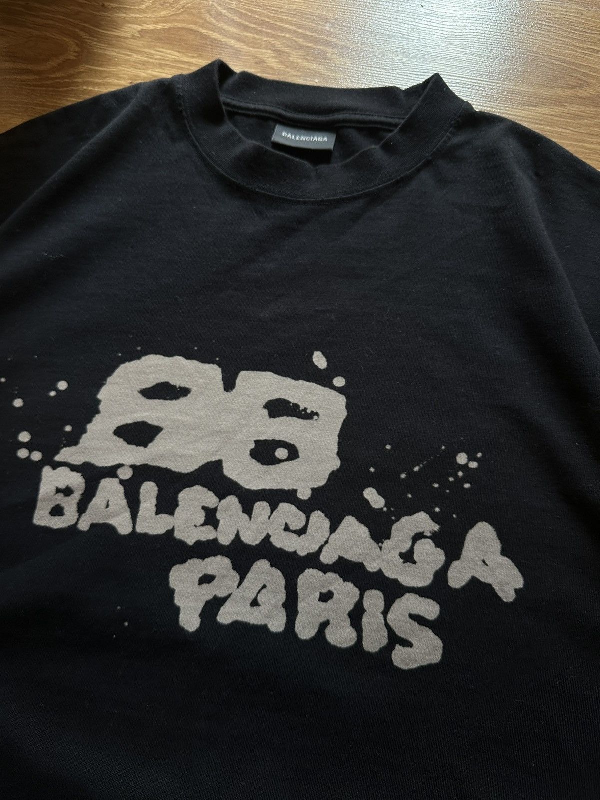 Balenciaga Balenciaga hand drawn BB Icon T shirt Size US S / EU 44-46 / 1 - 3 Thumbnail