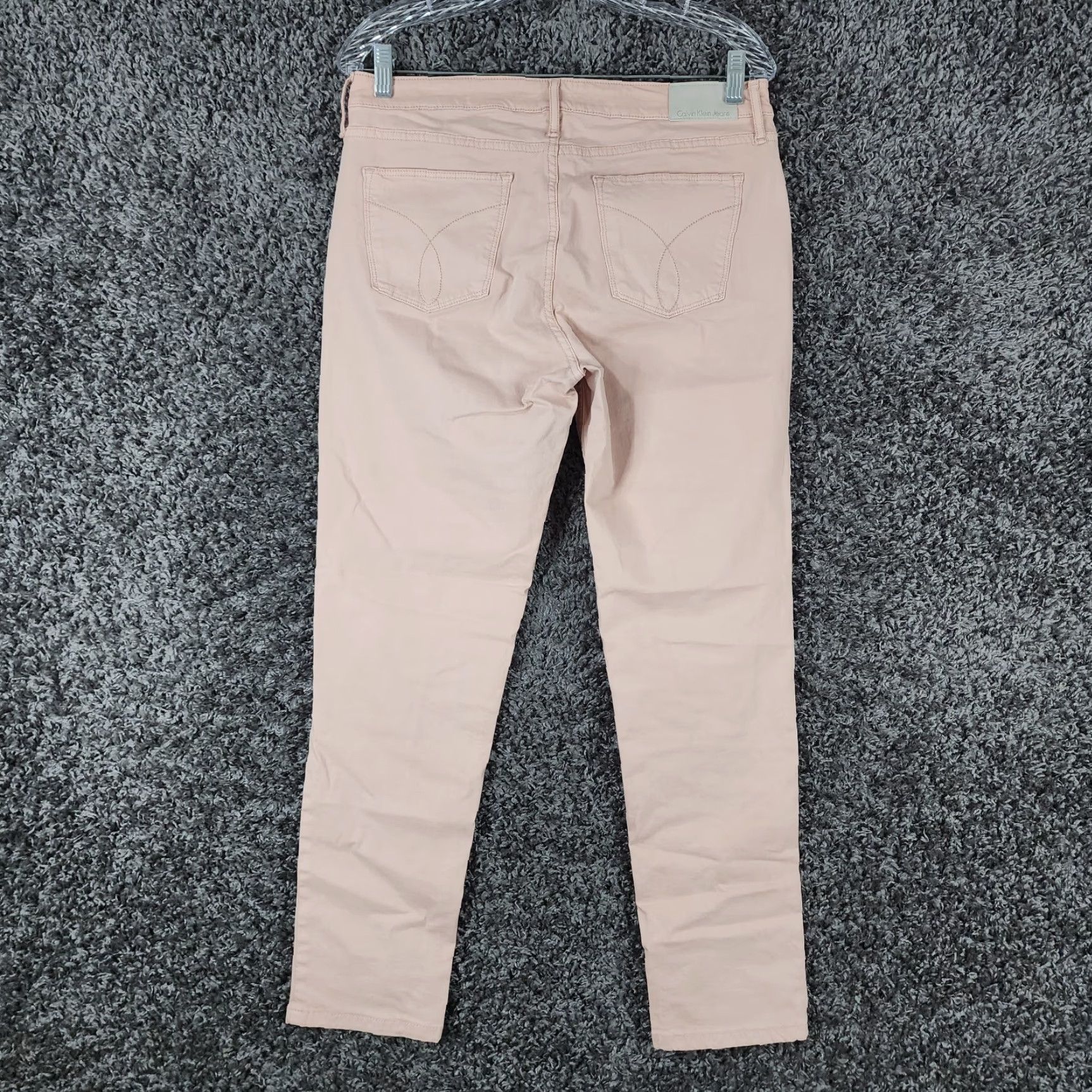 Calvin Klein Calvin Klein Jeans Women's Ankle Skinny Jeans - Pink - Size 31 Size 24" / US 00 / IT 34 - 6 Thumbnail