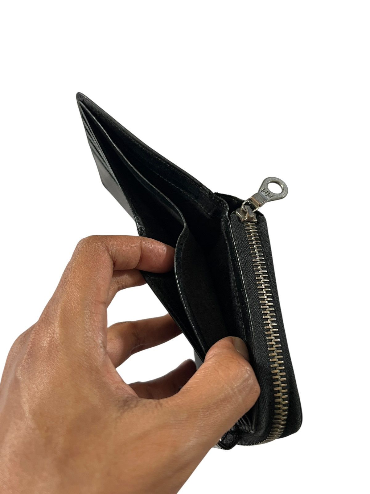 Y's for Men 1990s Y’s For Men Bi-Fold Leather Wallet Size ONE SIZE - 8 Thumbnail