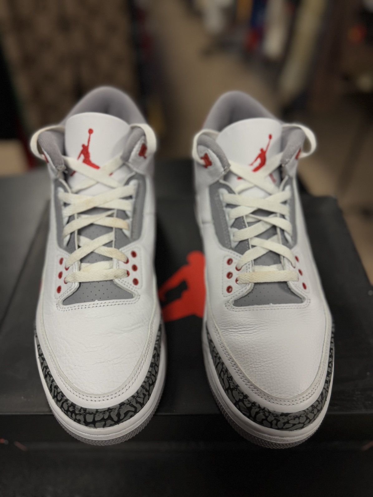 Jordan Brand × Nike Jordan 3 Fire Red Size 11 (DN3707-160) 🧼 W/ BOX Size US 11 / EU 44 - 10 Thumbnail