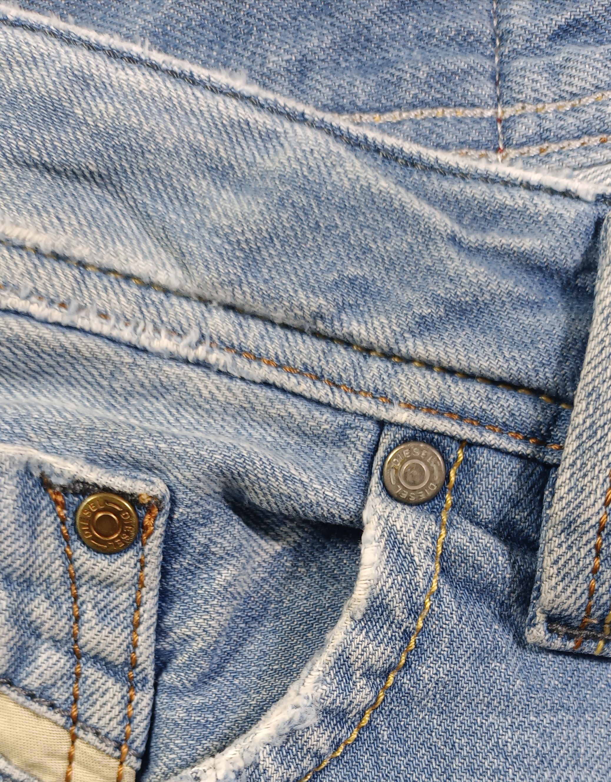 Diesel 🔥 Distressed Denim Diesel LARKEE straight cut Size US 32 / EU 48 - 7 Thumbnail