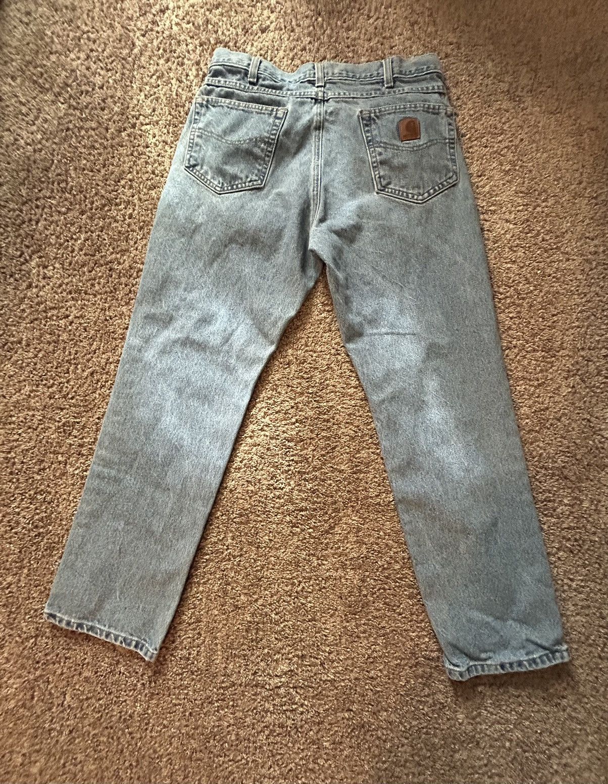 Carhartt × Vintage Vintage Carhartt Baggy Denim Jeans Size US 34 / EU 50 - 2 Thumbnail