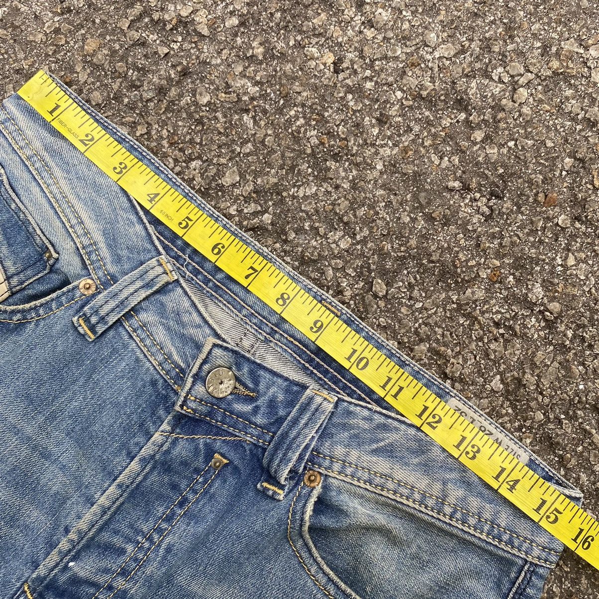Diesel × Japanese Brand Vintage Diesel Safado Denim Blue Wash Slim Straight Jeans Size US 29 - 5 Thumbnail