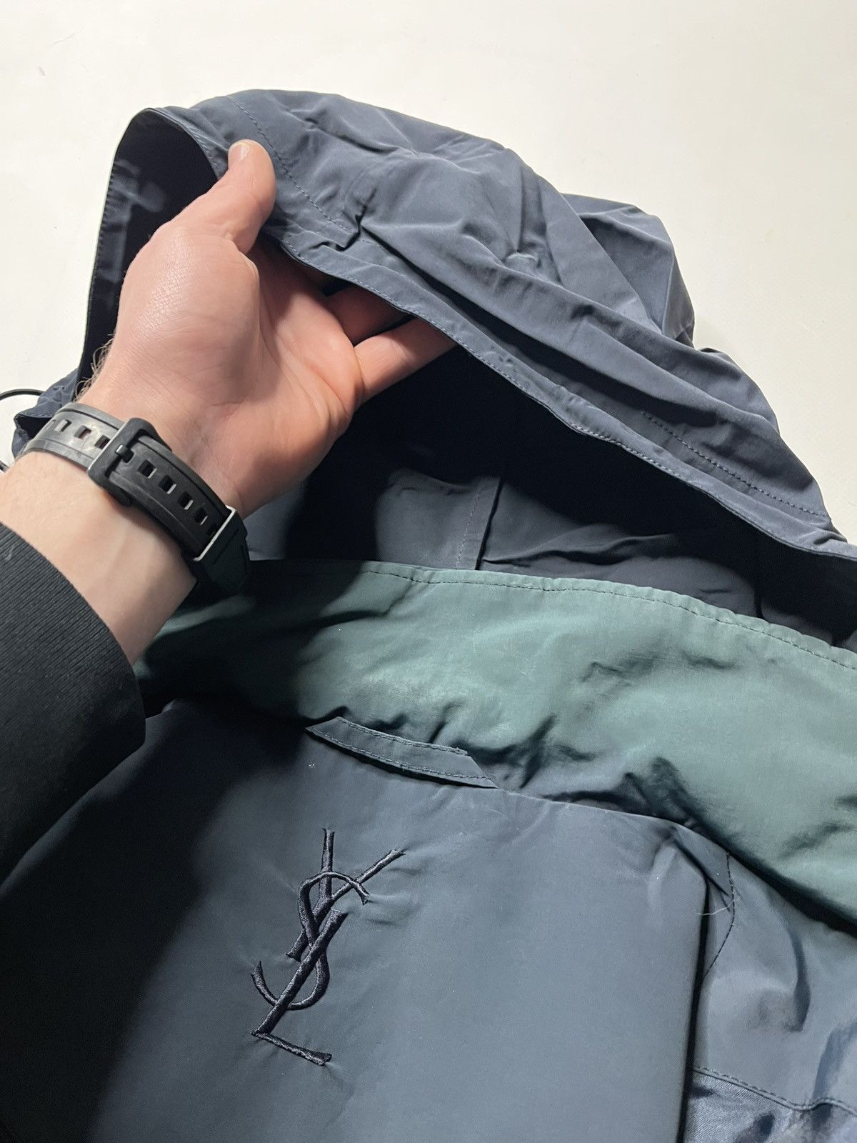 Yves Saint Laurent Vintage Yves Saint Laurent sun faded jacket Size US XL / EU 56 / 4 - 14 Thumbnail