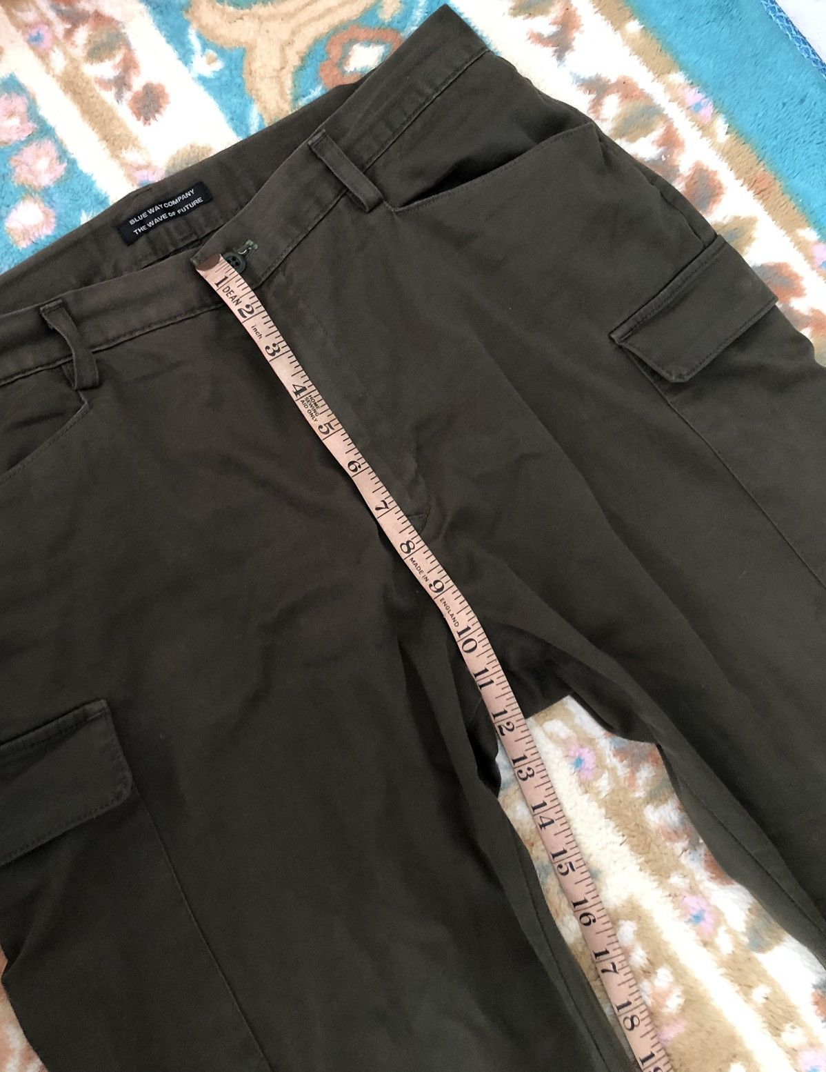 Blue Blue Japan × Japanese Brand BLUE WAY COMPANY CARGO PANTS Size US 34 / EU 50 - 4 Thumbnail