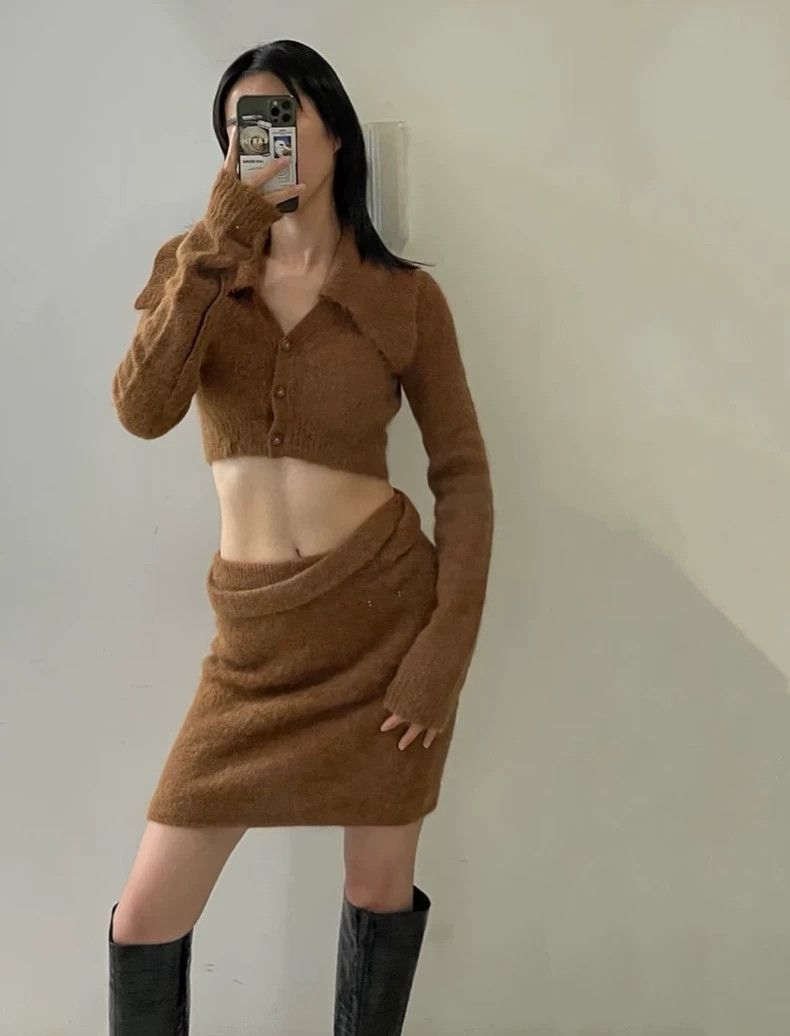 Helmut Lang HELMUT LANG A short jacket with a horsehair hem Size XS / US 0-2 / IT 36-38 - 3 Thumbnail