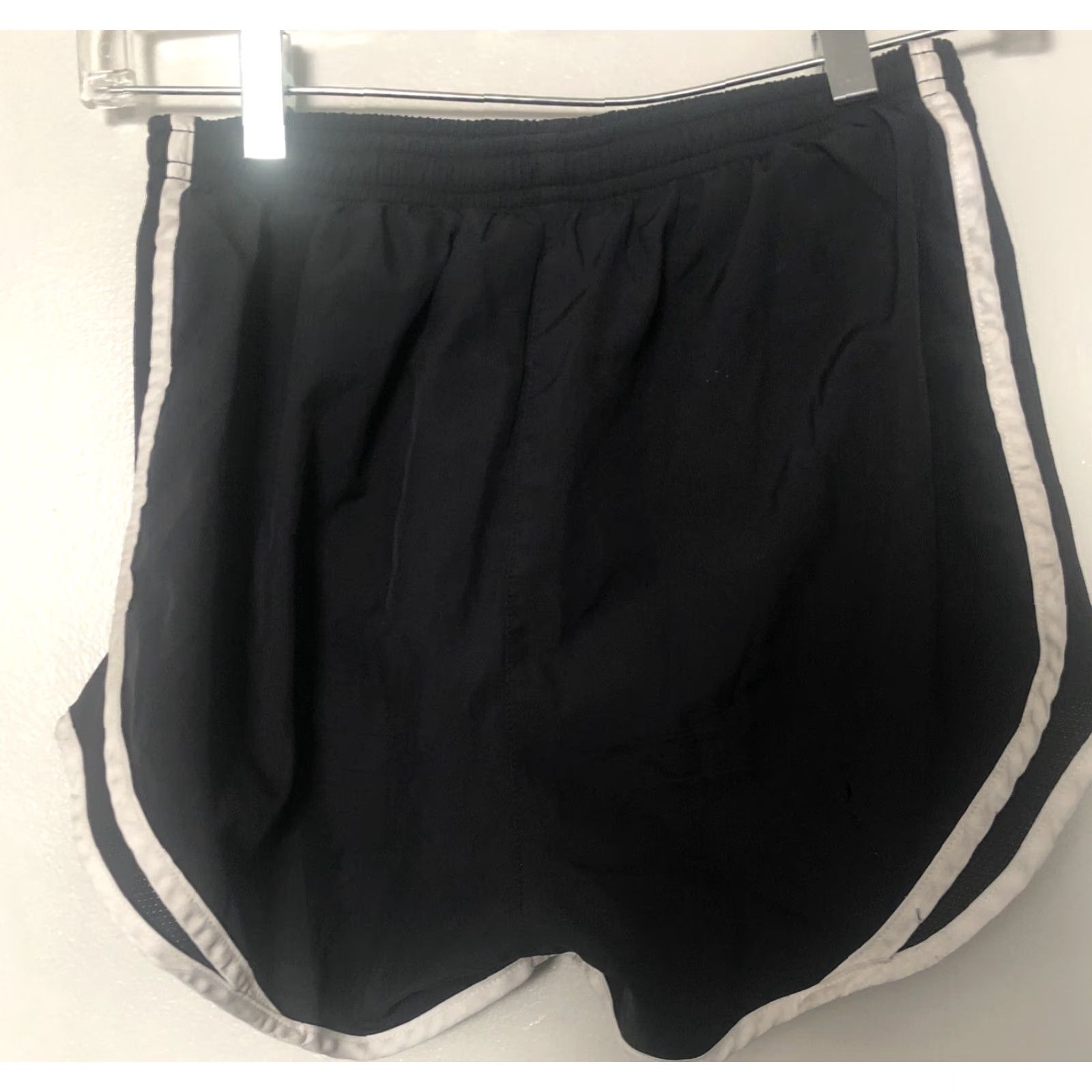 Nike VINTAGE Nike Dri-Fit Athletic Running Shorts Womens XS Black Lined Regular Drawstring Activewear Women Shoes? Size 26" / US 2 / IT 38 - 3 Thumbnail